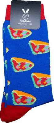 Produktbild von TwoSocks lustige Socken - Döner Socken, Motivsocken für Damen & Herren  Baumwolle Einheitsgröße
