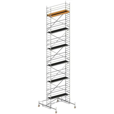 Produktbild von Layher Rollgerüst Uni Standard P2 13,38m AH