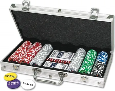 Produktbild von Pokerkoffer 300 Laser-Chips 11,5g, 1Stück