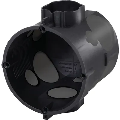 Immagine prodotto di Presa da incasso con raccordo per tubi da 25 mm, con 4 tappi a vite