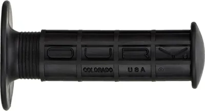 Zdjęcie produktu dla Chwyty kierownicy Oury Waffle Single Compound W/Flange, 114 mm / 114 mm, czarne