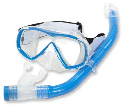 Produktbild von Cressi Estrella Jr Combo Maske Estrella Jr Schnorchel Top zum Tauchen Snorkel