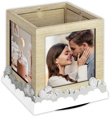 Image de ZEP Axel : Support pivotant pour photos et stylos (4 x 10 x 10 cm)