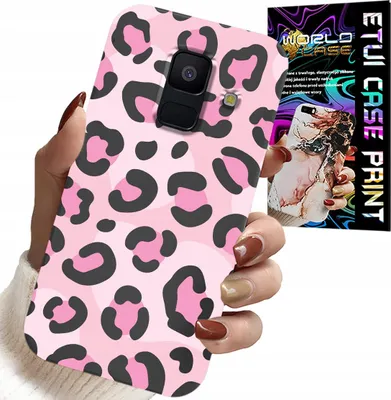 Zdjęcie produktu dla Etui Do Samsung A6 2018 - Różowa Panterka Pantera Kobiece Wzory