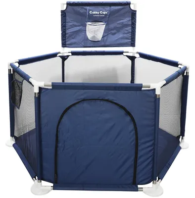 Productafbeelding van GUBBY GUPS® Looprek voor baby's, ballenbad, looprek met basketbalring, 120x120x66 cm, en geschikt als loopfiets