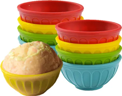 Obrázek produktu pro 8 kusů opakovaně použitelných silikonových forem na pečení, malé formy na pečení muffinů, formy na cupcake, mini formy na chléb