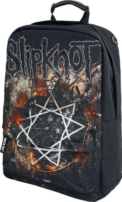 Produktbild von Slipknot Rucksack Uni Pentagram schwarz Standard
