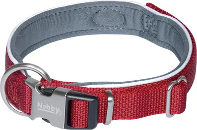 Produktbild von Nobby Classic Preno Royal, Hund, Standardkragen, Rot, Metall, Neopren, Einfarbig, S-M