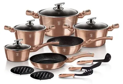 Obrázok produktu pre Berlingerhaus BH-1224 15 ks Rosegold Metallic Line