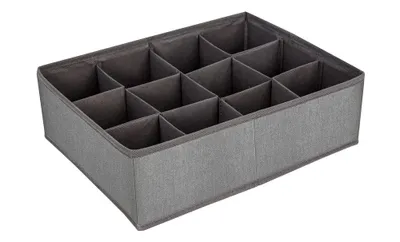 Image de Organisateur de tiroirs 12 compartiments, anthracite