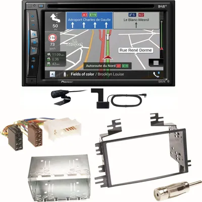 Produktbild von Pioneer AVIC-Z730DAB Navigation Bluetooth Einbauset für Kia Sportage JE Rio JB