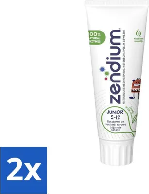 Image de Zendium dentifrice Junior 75 ml - paquet avantage - 2 pièces