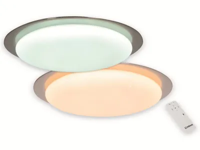 Produktbild von NÄVE LED-Deckenleuchte Auckland 1273350, 230V, 24 W, 1900 lm, 2700K…5000K, inkl. Fernbedienung