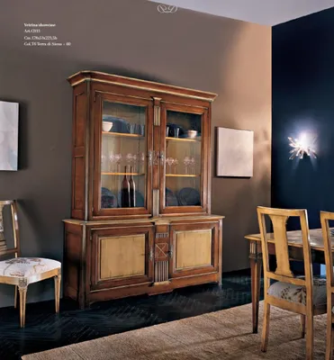 Produktbild von Schränke Einrichtung Vitrine xxl Glasschrank Anrichte Möbel Klassische Regale
