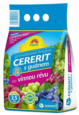 Obrázok produktu pre Cererit ORGAMIN pre vinič s guánom 2,5kg