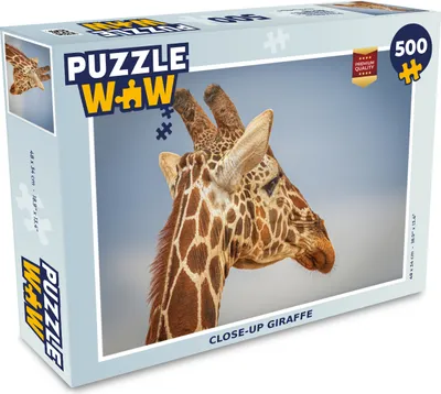 Obrázek produktu pro MuchoWow MuchoWow® Puzzle 500 ks Žirafa - Příroda - Zvířata