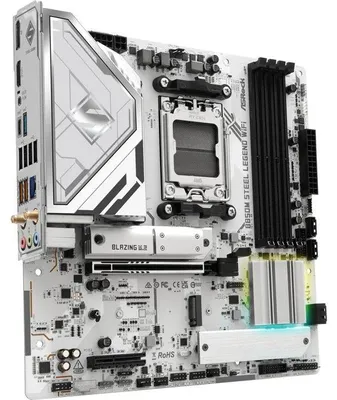 Produktbild von Mainboard ASRock B850M Steel Legend WiFi, Sockel AM5, DDR5, WiFi 7