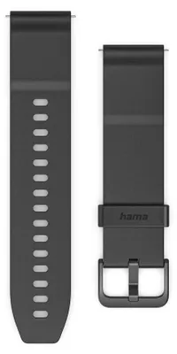 Obrázok produktu pre Hama 00178659, Skupina, Smartwatch, Čierna, Každá značka, Silikón, Čierna