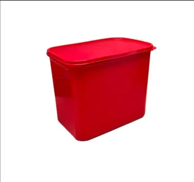Obrázok produktu pre TUPPERWARE Eidgenosse 8,7 L, červená, štvorcový, kompaktná nádoba, modulárny systém na skladovanie