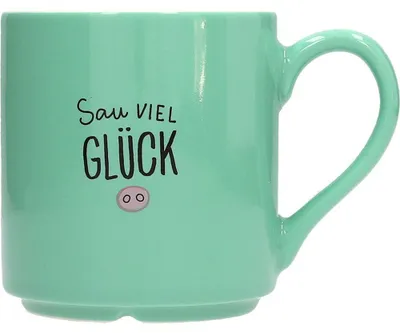 Image de Mug préféré Mug à anse avec slogan, 300 ml - Sauviel Glück