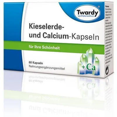 Produktbild von Kieselerde+Calcium Kapseln 60 St