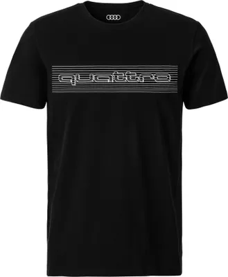 Produktbild von quattro Herren Shirt Gr. S, Herren, Schwarz, T-Shirt