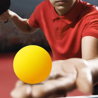 Productafbeelding van Famanu Tafeltennisballen, geel - 20 stuks, geschikt voor spel en recreatie
