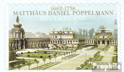 Produktbild von Briefmarken BRD (BR.Deutschland) 2012 Mi 2915 (kompl.Ausg.) FDC Matthäus Daniel Pöppelmann