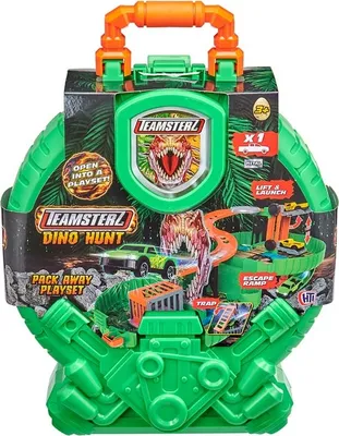 Immagine prodotto di Pista dino Teamsterz + 1 auto
