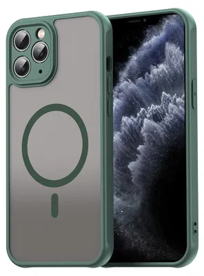 Produktbild von Techsuit – HaloFrost II MagSafe Schutzhülle für iPhone 11 Pro – grün