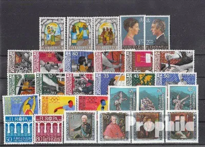 Produktbild von Briefmarken Liechtenstein 1984 1984 postfrisch
