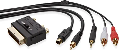 Produktbild von BELKIN DVD Kabelkit Universal, (Klinke-2xCinch-S-Videokabel), 10m