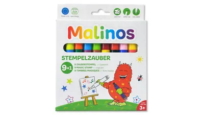 Image de Amewi Malinos Tampons magiques 9+1 tampons