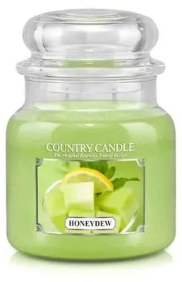 Produktbild von Country Candle Honeydew Duftkerze, mittelgroß, mit 2 Dochten (453 g)