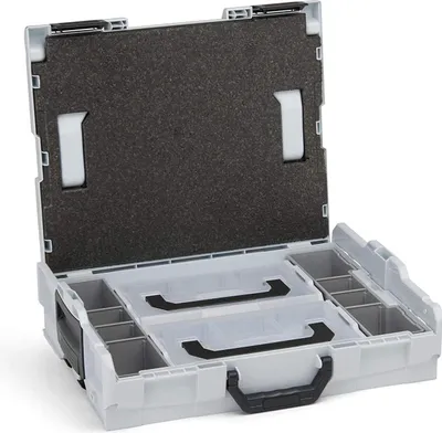 Produktbild von Gereedschapskoffer klein - L-BOXX 102 mit Einsatzboxen | Ideale Aufbewahrungsbox für Werkzeuge