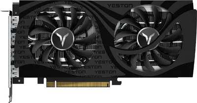 Obrázok produktu pre Grafická karta Yeston RTX3060-8G D6 GA s 8 GB pamäte GDDR6 (128-bitová šírka) s 2 veľkými ventilátormi, kovovou zadnou doskou, 3 portmi DisplayPort a portom HDMI