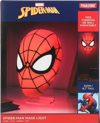 Produktbild von Paladone Film-Charakter-Maskenlichter Lampe Spiderman Leuchte