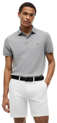 Produktbild von Regular Fit Poloshirt tommy hilfiger grau
