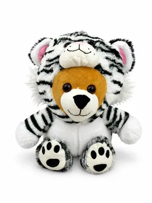 Produktbild von Teddybär im Tigerkostüm 41 cm Plüschbär im Tigeranzug Stofftier Weiches Kawaii Geschenk für Kinder