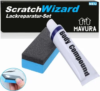 Produktbild von ScratchWizard Lack Reparatur Set Profi Lackreparatur Auto Kratzer Entferner Politur Kratzer reparieren entfernen