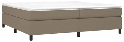 Produktbild von vidaXL Boxspringbettgestell Taupe 200x200 cm Stoff