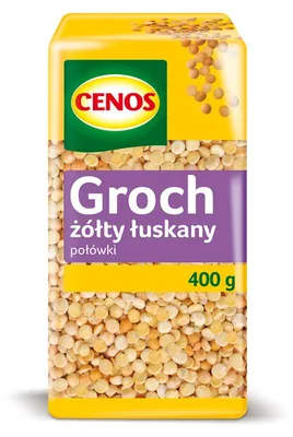 Produktbild von Cenos Gelbe Schälerbsen, halbiert, 400 g