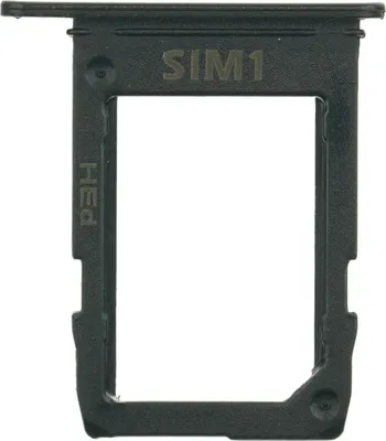 Produktbild von Simkarten Halter für Samsung Galaxy A6 (SM-A600F), Schwarz
