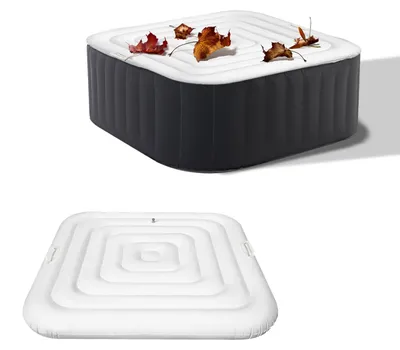 Obrázok produktu pre Elzusha – Nafukovacia krytka na vírivku, 128 cm, izolujúca a vodotesná