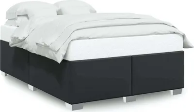 Produktbild von Maison Exclusive - Bettgestell Schwarz 140x200 cm Kunstleder