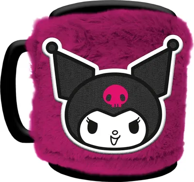 Obrázek produktu pro Kuromi - Hrnek na kávu "Cheeky Punky", Fluffy PM11266 (jedna velikost) (fialová/černá)