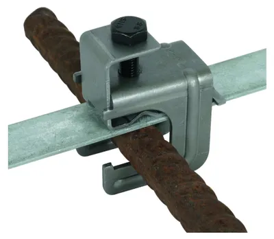 Produktbild von DEHN 308031 - Druckbügelklemme St/blank