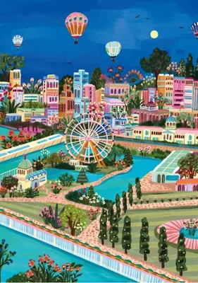 Obrázok produktu pre Pieces & Peace Puzzle Montreal 2000 dielov Puzzle pre dospelých