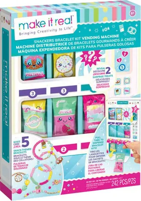 Produktbild von Armbänder Snackautomat Schmuck basteln Kreativspielzeug mehrfarbig