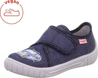 Produktbild von Superfit Bill Hausschuh Blau in Gr. 27